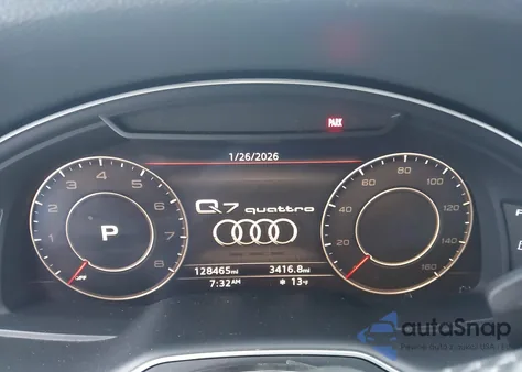 2017 Audi Q7 3.0T Premium from USA, damaged, VIN WA1VAAF70HD034306